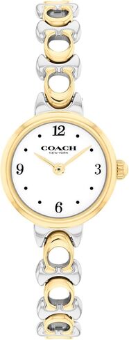 COACH Iris Women’s Quartz Analog Watch - Bracelet with Signature Design, Classic Round Case, Modern Minimalist Timepiece - Gift for Her 22.5m in Kuwait