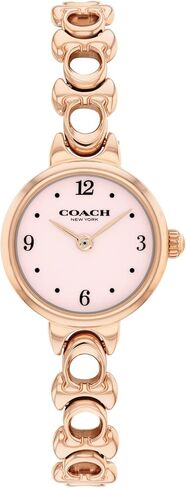 COACH Iris Women’s Quartz Analog Watch - Bracelet with Signature Design, Classic Round Case, Modern Minimalist Timepiece - Gift for Her 22.5m in Kuwait