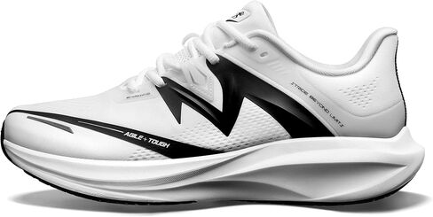 Men's Carbon Plate Running Shoes, Air Cushion Racing Sneakers, Breathable Road Running & Marathon Training Shoes, Non-Slip Athletic Trainers in Saudi Arabia