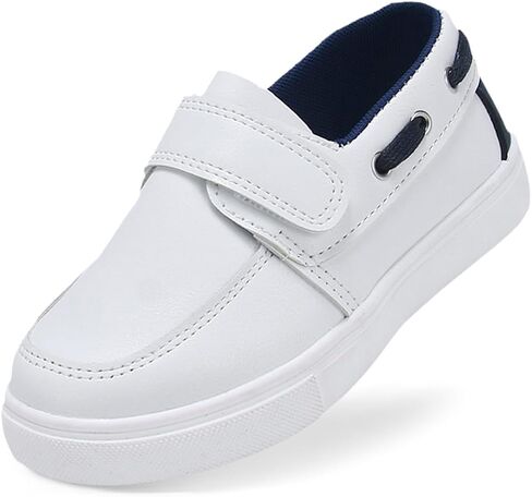 EGMPDA Toddler Boys Girls Sneakers Walking Leather Casual Lightweight Kids Shoes Non-Slip Comfortable Running Athletic Sneakers for Toddler/Little/Big Kid in Saudi Arabia