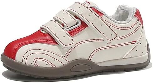 EGMPDA Toddler Boys Girls Sneakers Walking Leather Casual Lightweight Kids Shoes Non-Slip Comfortable Running Athletic Sneakers for Toddler/Little/Big Kid in Saudi Arabia