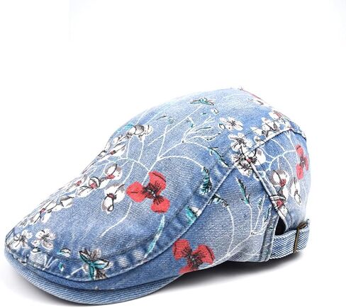 Women's Men's Fishing Hat Newsboy Cap Gatsby Ivy Flat Cap Beret Hunting Driving Hat Floral Printed Golf Cap in Saudi Arabia