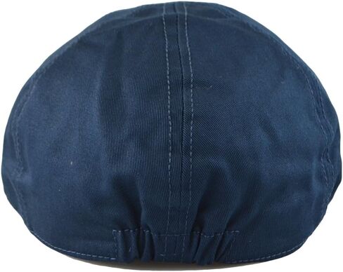 Men’s Flat Cap – 6 Panel Duckbill Ivy Hat, Lightweight Cotton Driving Cap with Elastic Band, Classic Newsboy Golf Hat in Saudi Arabia