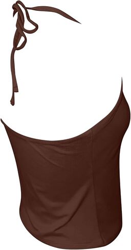 Women's Athletic Tank Tops Breathable Sexy Going Out Sleeveless Top Summer 2026 Trendy Backless Workout Shirts in Saudi Arabia