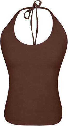 Women's Athletic Tank Tops Breathable Sexy Going Out Sleeveless Top Summer 2026 Trendy Backless Workout Shirts in Saudi Arabia