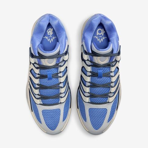 Nike KD18 Basketball Shoes (Royal Pulse/Football Grey/Coconut Milk/Sail) Size 9.5 in Kuwait