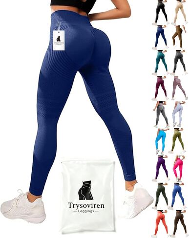 3D Compression Leggings for Women, High Waist Tummy Control Butt Lifting Smooth Sculpting Yoga Pants, Breathable Stretch Fit in Kuwait