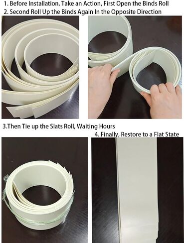 12PCS White PVC Vertical Blind Replacement Slats with 12pcs 3CM Repair Tabs | Vertical Blinds Vanes for Sliding Glass Patio Door Windows, (3.5 ×82.5 Inch) Pre-Punched Hanging Hole Window Blind in Saudi Arabia