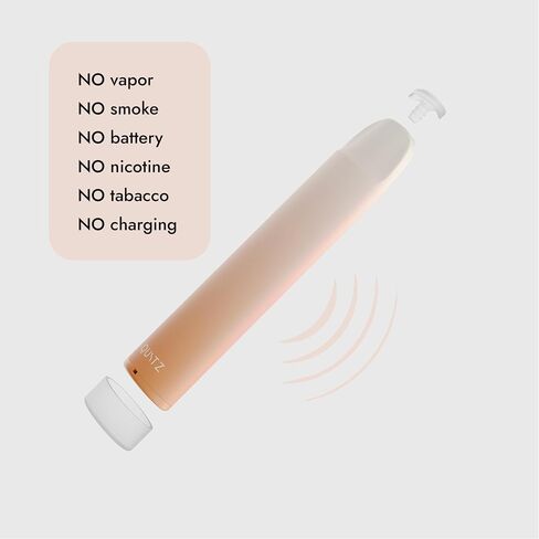 Quitz Grapefruit Smokeless Inhaler | Nicotine-Free Flavored Air Inhaler | Non-Electric Oral Fixation Habit Aid | Break the Smoking & Vaping Habit | Juicy Grapefruit in Saudi Arabia