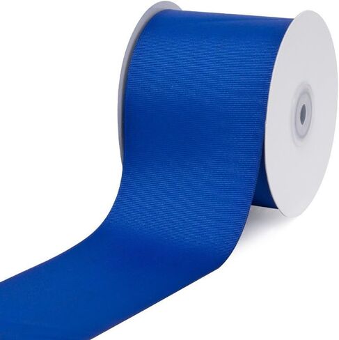LUV Ribbons 3" Inch Solid Grosgrain Ribbon, Neon Yellow in Kuwait