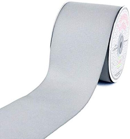 LUV Ribbons 3" Inch Solid Grosgrain Ribbon, Neon Yellow in Kuwait