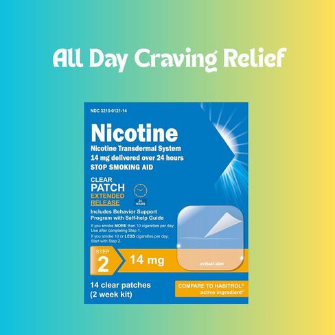 Nicotine Transdermal System Step 2 Stop Smoking Aid 14mg (2 Week kit) in Saudi Arabia