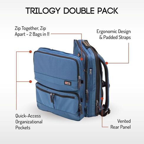 Trilogy Double Pack + FREE Penta 5-in-1 Packable Duffel - Save $99! Retail $219.00 in Saudi Arabia