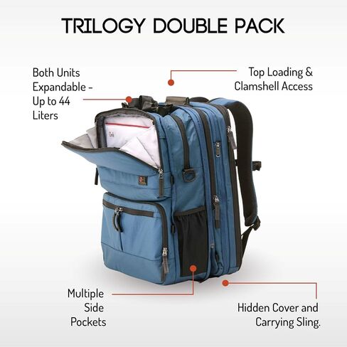 Trilogy Double Pack + FREE Penta 5-in-1 Packable Duffel - Save $99! Retail $219.00 in Saudi Arabia