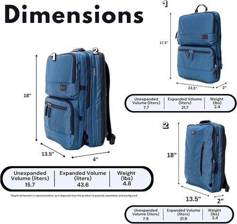 Trilogy Double Pack + FREE Penta 5-in-1 Packable Duffel - Save $99! Retail $219.00 in Saudi Arabia