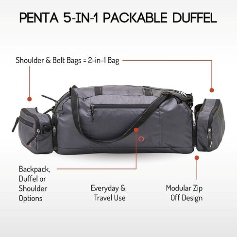 Trilogy Double Pack + FREE Penta 5-in-1 Packable Duffel - Save $99! Retail $219.00 in Saudi Arabia