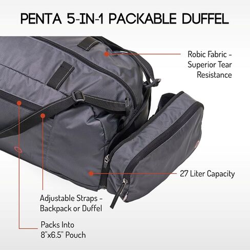 Trilogy Double Pack + FREE Penta 5-in-1 Packable Duffel - Save $99! Retail $219.00 in Saudi Arabia