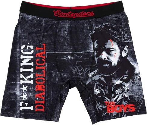 Contenders x The Boys Boxer Briefs - Ultra-Soft Stretch Underwear for Men – No Ride-Ups, Breathable – For All-Day Wear in Saudi Arabia