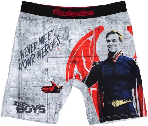 Contenders x The Boys Boxer Briefs - Ultra-Soft Stretch Underwear for Men – No Ride-Ups, Breathable – For All-Day Wear in Saudi Arabia
