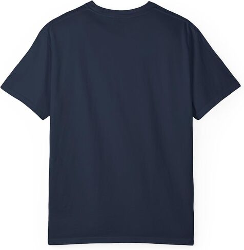 Blossoming Heart: Pastel Floral Illustration Comfort Colors Tee Navy in Kuwait