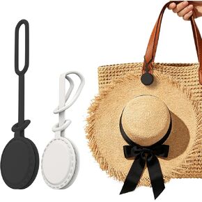 Hat Clip for Travel on Bag, 2Pack Strong Magnetic Hat Clips Silicone Sunhat Holder, Beach Vacation Essentials in Saudi Arabia