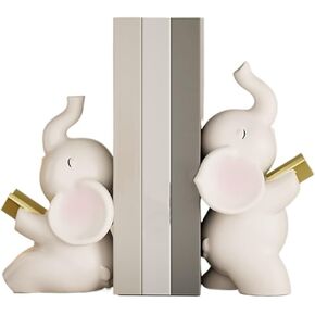 Bookend Support Home Decorative Vintage Design Resin Bookshelf Bookends Multifunctional Book Ends School Supplies and Office Books Bookends in Saudi Arabia