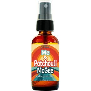 Frankie & Myrrh Me & Patchouli McGee | Patchouli Orange Vanilla Aromatherapy Spray (2 Fl Oz)+ Sticker Pack & Bonus Gift in Kuwait