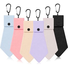 6Pcs Glasses Cleaning Cloth with Keychain Portable Glasses Cleaning Towel Microfiber Lens Cloth Reusable Cleaner Cloths for Eyeglasses Sunglasses Lens Camera Cell Phone Screens Jewelry in Kuwait