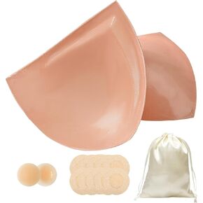 Double Sided Sticky Bra Inserts for Large Bust, Invisible Lift Push Up Pads – Lightly Padded & Reusable Adhesive Bra in Saudi Arabia