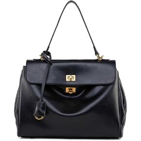 Suede & Leather Tote Bag for Women,Soft Leather Shoulder Handbags for Ladies,Satchel Purse for Travel Work in Saudi Arabia