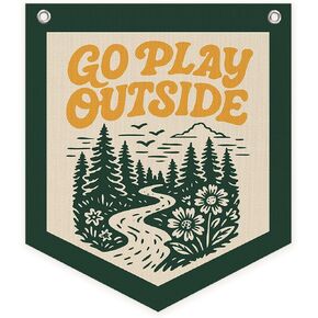 Camp Banner Boys Room Adventure Wall Decor, Camping Classroom Decor Welcome Campers Linen Banner, Camping Signs for Kids Room Playroom Nursery 30X20inch in Saudi Arabia