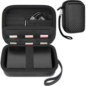 External Hard Drive Case Compatible with Seagate 1TB 2TB 4TB /for UnionSine/for Toshiba/for WD Elements Portable HDD SSD Solid State Hard Drive, SD Cards & USB Drives Holder Organizer (Box Only) in Saudi Arabia