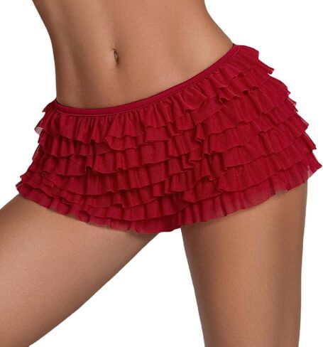 KMBANGI Women Ruffle Shorts Bloomers Lace Layered Cute Lolita Pumpkin Pants Sexy Boy Shorts Booty Bottoms Y2k Pettipants in Kuwait
