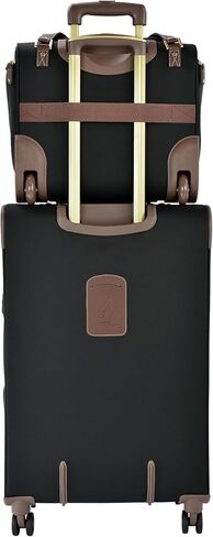 London Fog Nottingham 15 Inch Under the Seat Bag, Black Chestnut in Kuwait