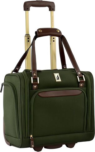 London Fog Nottingham 15 Inch Under the Seat Bag, Black Chestnut in Kuwait