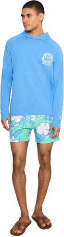 Chubbies The Baja Breezies Green 5.5 بوصة (سروال سباحة مبطن كلاسيكي) in Kuwait