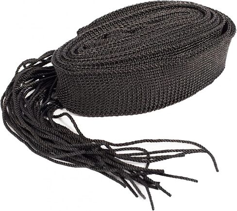 SUPER STAM Gartel Chagura Ritual praying Flat Belt Black 18 strings (#18) in Saudi Arabia