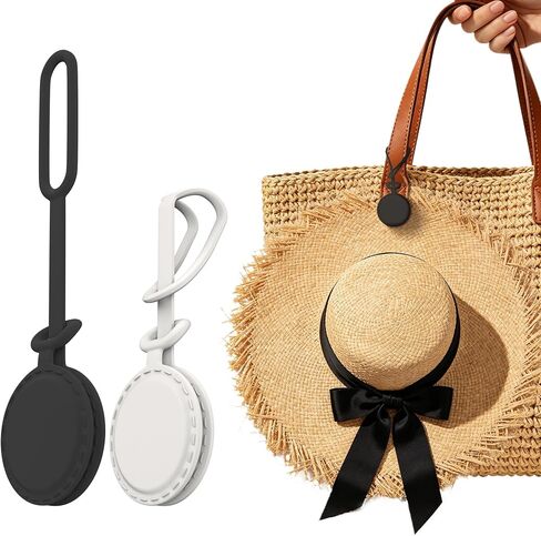 Hat Clip for Travel on Bag, 2Pack Strong Magnetic Hat Clips Silicone Sunhat Holder, Beach Vacation Essentials in Saudi Arabia