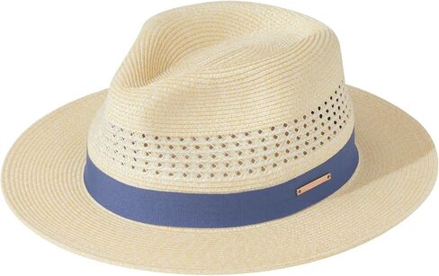 Big Size Panama Straw Hat, 60cm Wide Sun Hat with Vent Holes, Unisex Summer Beach Hat for Men & Women in Kuwait