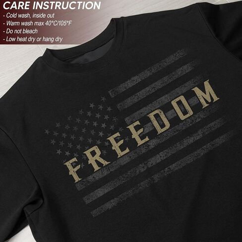 Freedom T Shirt, American Flag Shirt, Freedom Shirts for Men, Patriotic Shirts for Men in Saudi Arabia