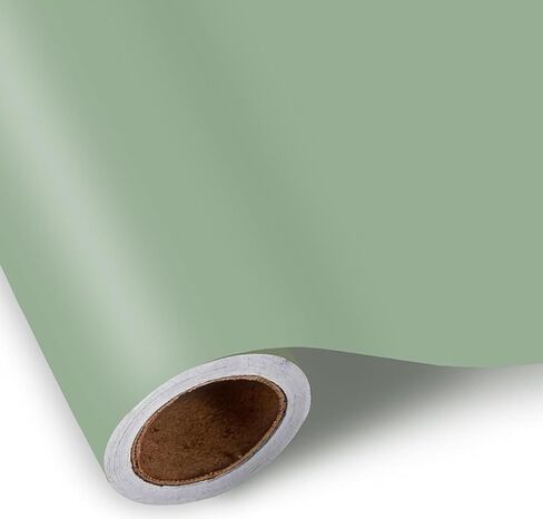 VCOOHM Gift Wrapping Paper - 17 inch x 16.4 feet Elegant Neutral Sage Green Gift Wrapping Paper for Birthday, Wedding, Baby Shower, Holiday, All Occasion Gift Wrap in Saudi Arabia