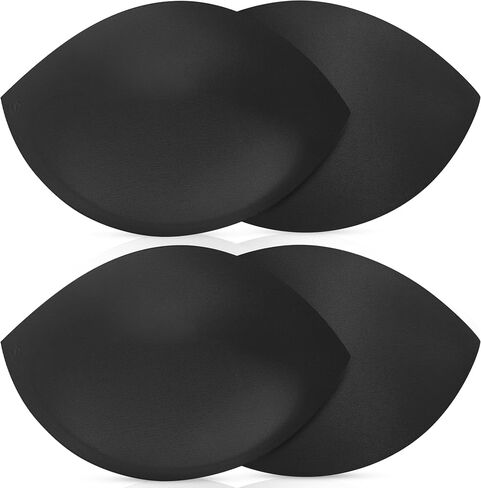 Nimiah Bra Pads Inserts Push-up - 2 Pairs Sew in Bra Cups for Dresses Swimwear Sports Top Add 1 Cup Size Breast Enhancer in Kuwait