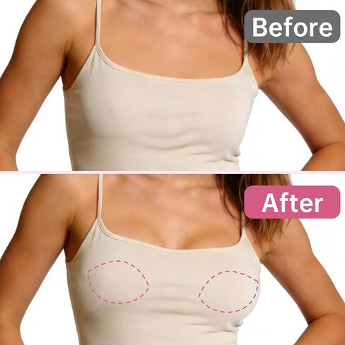 Nimiah Bra Pads Inserts Push-up - 2 Pairs Sew in Bra Cups for Dresses Swimwear Sports Top Add 1 Cup Size Breast Enhancer in Kuwait