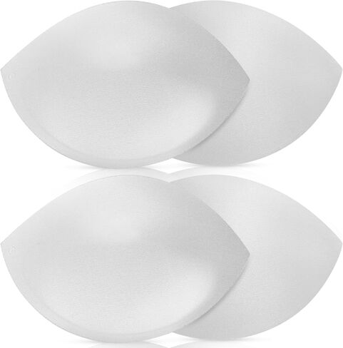 Nimiah Bra Pads Inserts Push-up - 2 Pairs Sew in Bra Cups for Dresses Swimwear Sports Top Add 1 Cup Size Breast Enhancer in Kuwait