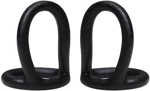 Bookend Support Book Ends, Desk Decoration Minimalist Ring Resin Bookends for Home, Library Bookends(Black) in Saudi Arabia