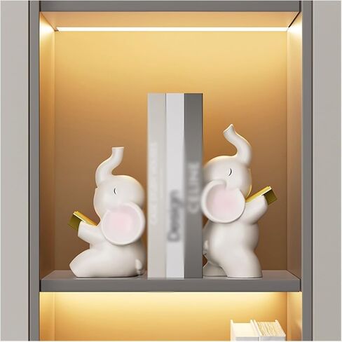 Bookend Support Home Decorative Vintage Design Resin Bookshelf Bookends Multifunctional Book Ends School Supplies and Office Books Bookends in Saudi Arabia