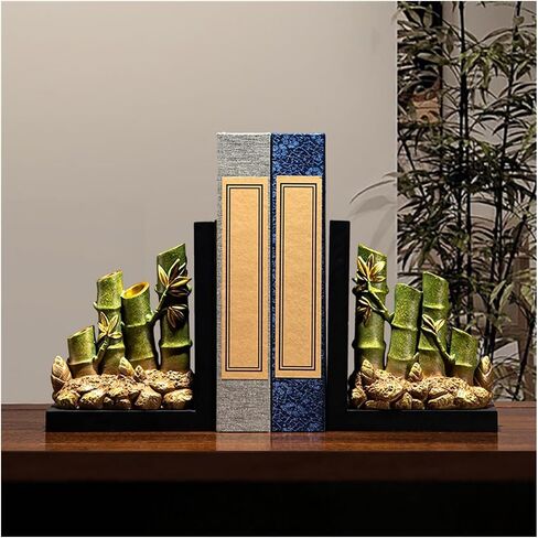Bookend Support Home Decorative Chinese Desktop Vintage Design Resin Bookshelf Bookends Paper Weights Book Ends Bookend Supports Stoppers Bookends in Saudi Arabia