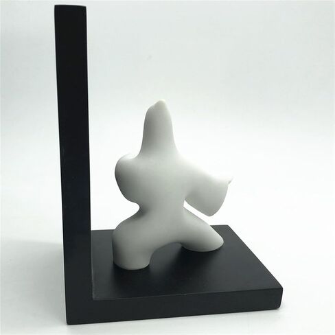 Bookend Support Bookends Book Ends Resin Chinese Zen Taiji Man Decorative Great for Library Office Home School Bookends in Saudi Arabia