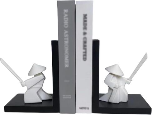 Bookend Support Bookends Resin Bulk Book Ends for Shelves Decorative Chinese Zen for Office Home School Bookends in Saudi Arabia