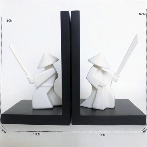 Bookend Support Bookends Resin Bulk Book Ends for Shelves Decorative Chinese Zen for Office Home School Bookends in Saudi Arabia
